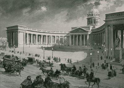 Cattedrale di Kazan da Frederic de Haenen