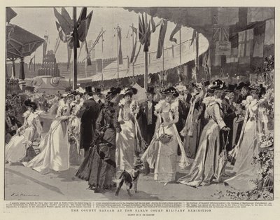 Il bazar della contea alla mostra militare di Earl