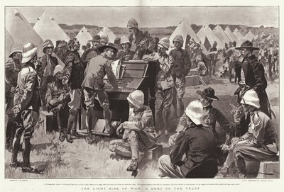 Il lato luminoso della guerra, un duetto sul Veldt da Frederic de Haenen
