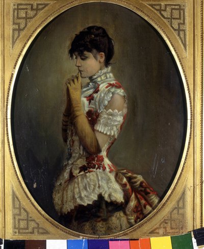 Ritratto di Eleonora Duse (1858 - 1924) da Frederich August Kaulbach