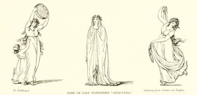 Alcuni atteggiamenti di Lady Hamilton da Frederich Rehberg