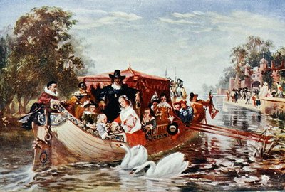 I giorni più felici di Carlo I (1625-49) illustrazione da 