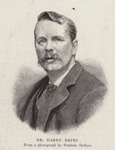 Harry Bates, scultore britannico da Frederick (after) Hollyer