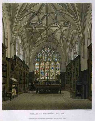 Biblioteca del Winchester College, da 