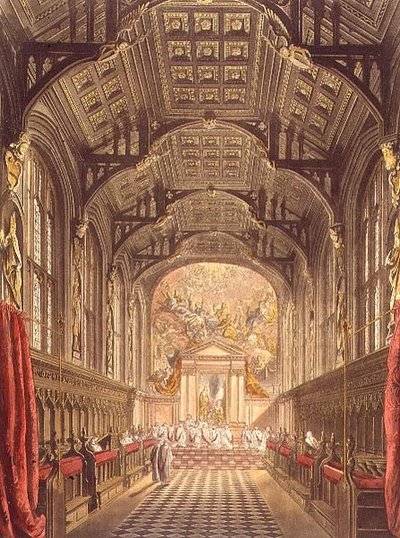 La Cappella del All Souls College, illustrazione dalla 
