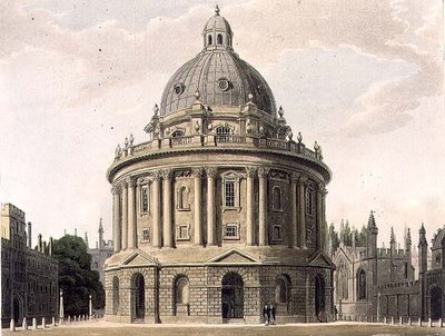 La Biblioteca Radcliffe, illustrazione dalla 