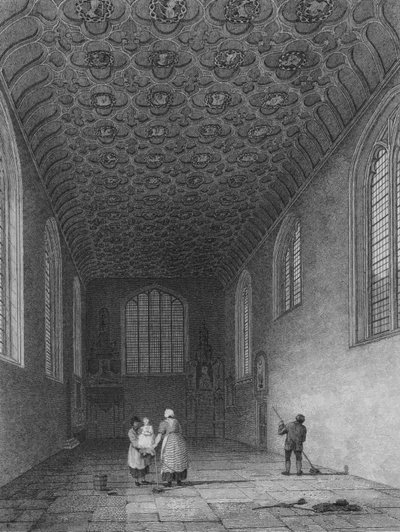 Interno della Cappella Savoy, Westminster da Frederick (after) Nash