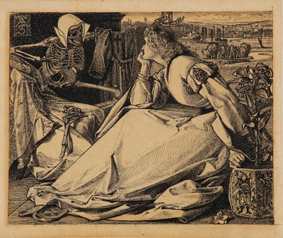Fino alla sua morte disegno preparatorio per 