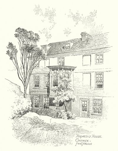 Casa di Hogarth, Chiswick da Frederick Adcock