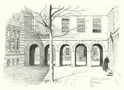 Pump Court, Temple da Frederick Adcock