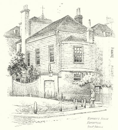 Casa di Romney, Hampstead da Frederick Adcock