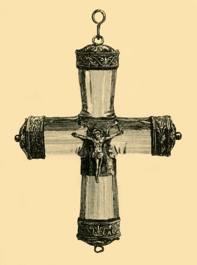 Crocifisso di cristallo, c1550, 1881 da Frederick Albert Slocombe