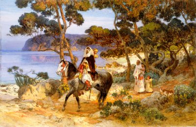 Un sentiero costiero da Frederick Arthur Bridgman