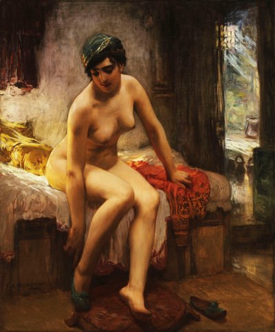 Una Prostituta Algerina da Frederick Arthur Bridgman