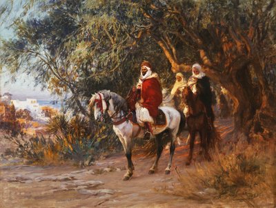Arabi a cavallo da Frederick Arthur Bridgman