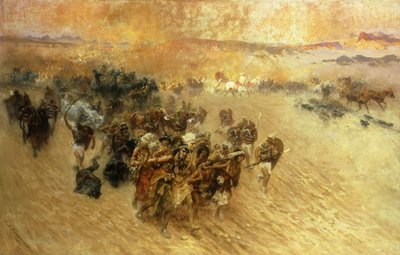 I prigionieri del faraone da Frederick Arthur Bridgman
