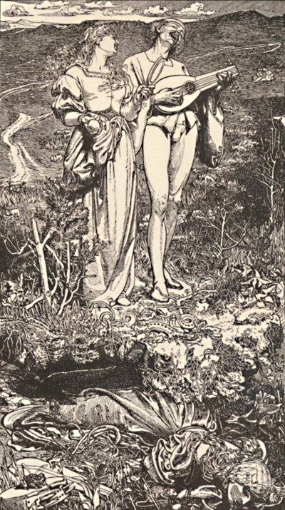 Amor Mundi. Dal poema di Christine Rossetti da Frederick Augustus Sandys