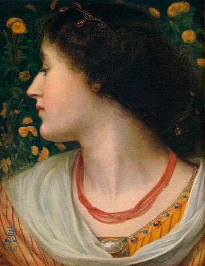 La Belle Isolde, 1862 da Frederick Augustus Sandys