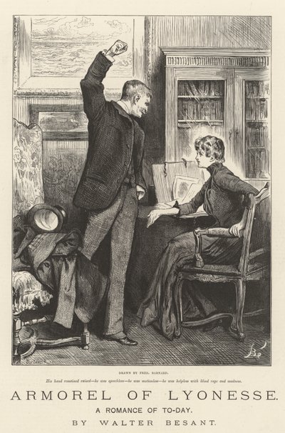 Armorel di Lyonesse, Un Romanzo di Oggi, di Walter Besant da Frederick Barnard