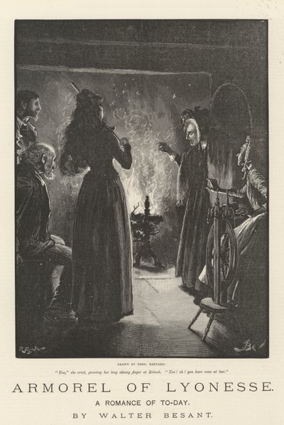 Armorel di Lyonesse, un romanzo di oggi, di Walter Besant da Frederick Barnard