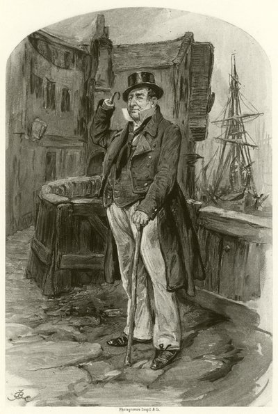 Capitano Cuttle da Frederick Barnard