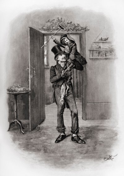 Un canto di Natale da Frederick Barnard
