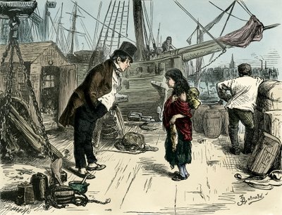 Dombey e Figlio di Charles Dickens da Frederick Barnard