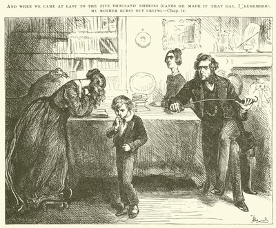 Illustrazione per David Copperfield da Frederick Barnard