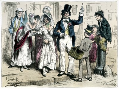Boz di Charles Dickens da Frederick Barnard