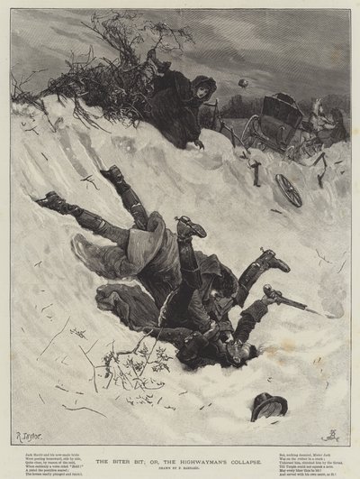 Il morso del biter; o, il crollo del bandito da Frederick Barnard