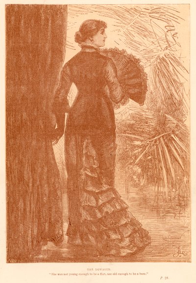 La vedova da Frederick Barnard