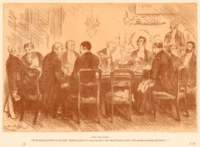 Il vecchio conte da Frederick Barnard