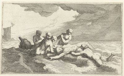 Ero e Leandro da Frederick Bloemaert