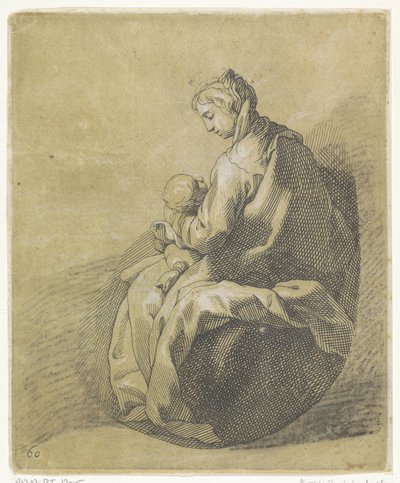 Maria con Bambino Gesù da Frederick Bloemaert
