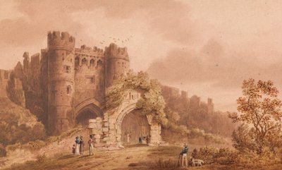 Castello di Carisbrook, Isola di Wight da Frederick Calvert