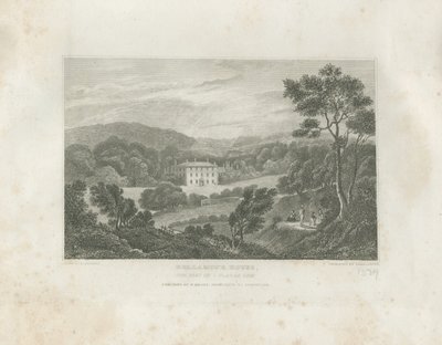 Colton - Bellamour House: incisione da Frederick Calvert