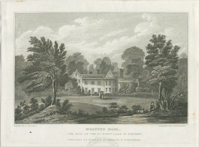 Meaford Hall (incisione) da Frederick Calvert