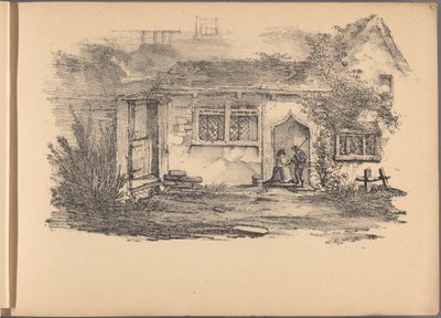 Una serie di sessanta schizzi di cottage. Londra, 1825. da Frederick Calvert