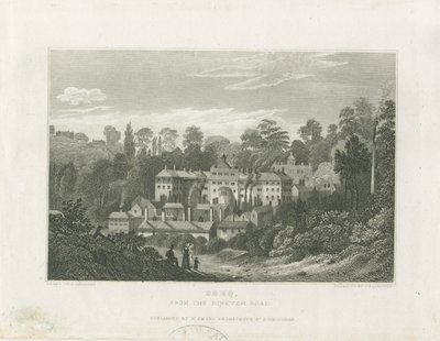 Soho Manufactory dalla Ninevah Road (incisione su acciaio) da Frederick Calvert