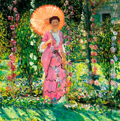 Malvarose, c. 1912 da Frederick Carl Frieseke