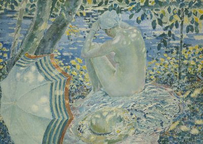 Sulla riva, c.1915 da Frederick Carl Frieseke