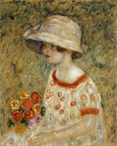 Ritratto di Frances Kilmer da Frederick Carl Frieseke