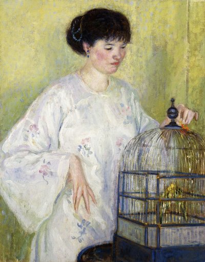 Ritratto di Madame Frieseke, c.1912-1913 da Frederick Carl Frieseke