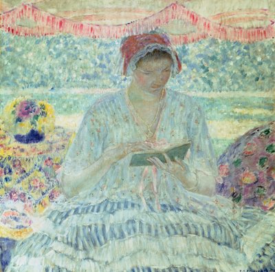 Lettura estiva da Frederick Carl Frieseke