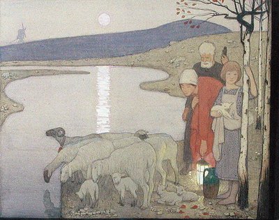 Pastorale, c.1923 da Frederick Cayley Robinson