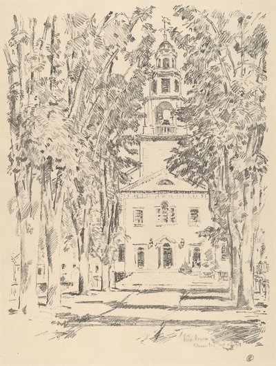 Chiesa coloniale, Gloucester da Frederick Childe Hassam