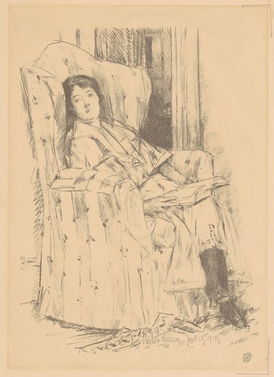 Deshabille, 1918 da Frederick Childe Hassam