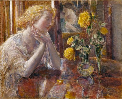 Rose Maréchal Niel, 1919 da Frederick Childe Hassam