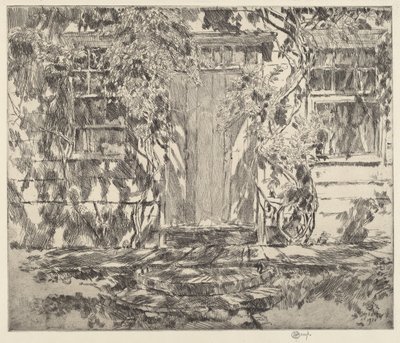 Vecchio portone, Easthampton da Frederick Childe Hassam