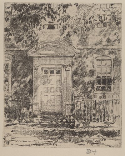Porta di Portsmouth da Frederick Childe Hassam